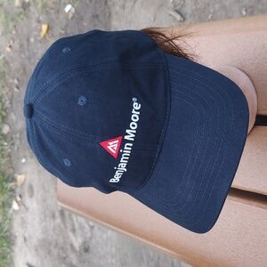 Benjamin Moore Painting Embroidered Baseball Adjustable Blue Cap OS